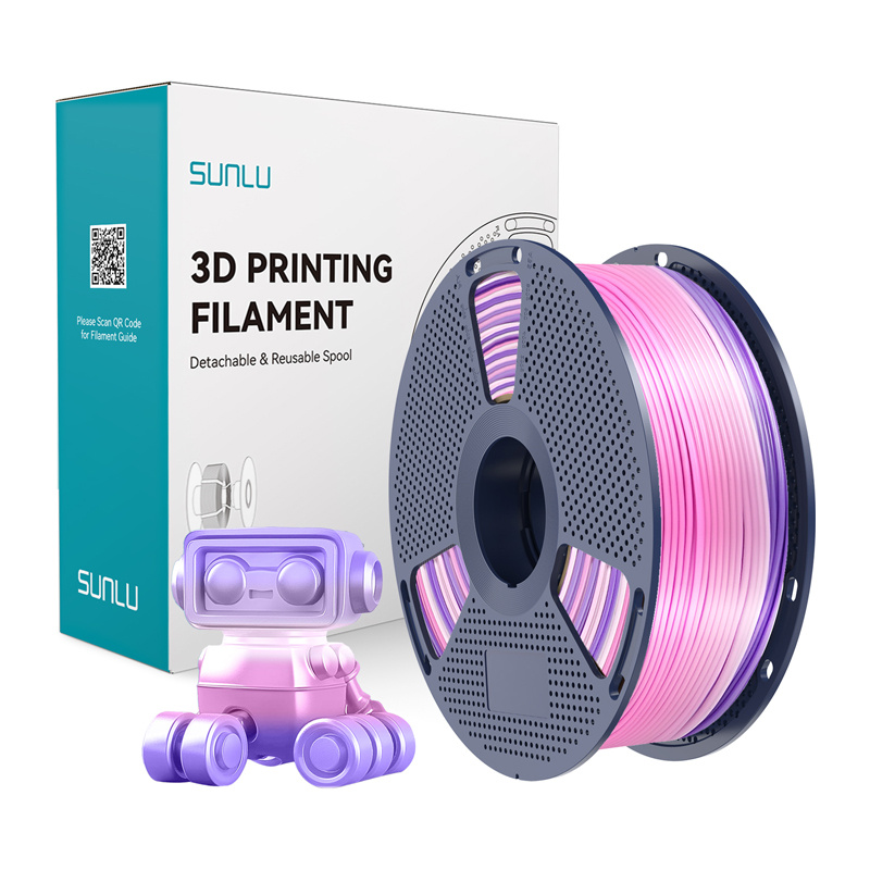 58116_1 Sunlu PLA+ Silk Filament (Rainbow) 03 - Slika 1