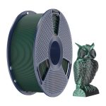 Sunlu PLA+ Silk Dual Color Filament (Black and Green) - Slika 2