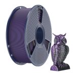 Sunlu PLA+ Silk Dual Color Filament (Black and Purple) - Slika 2