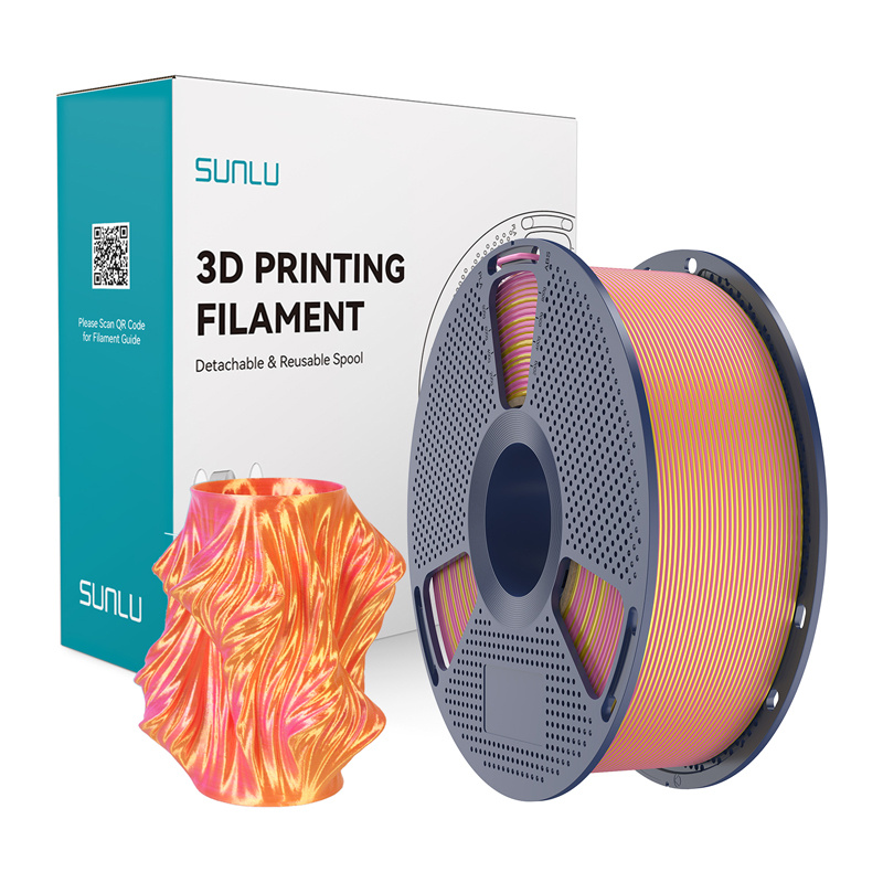 58124_1 Sunlu PLA+ Silk Dual Color Filament (Pink and Gold) - Slika 1