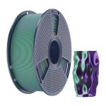 Sunlu PLA+ Silk Dual Color Filament (green and purple) - Slika 2