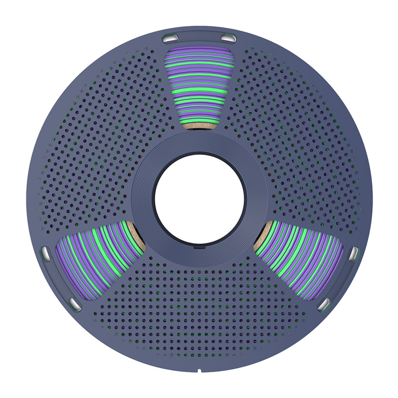 58129_3 Sunlu PLA+ Silk Dual Color Filament (green and purple) - Slika 3