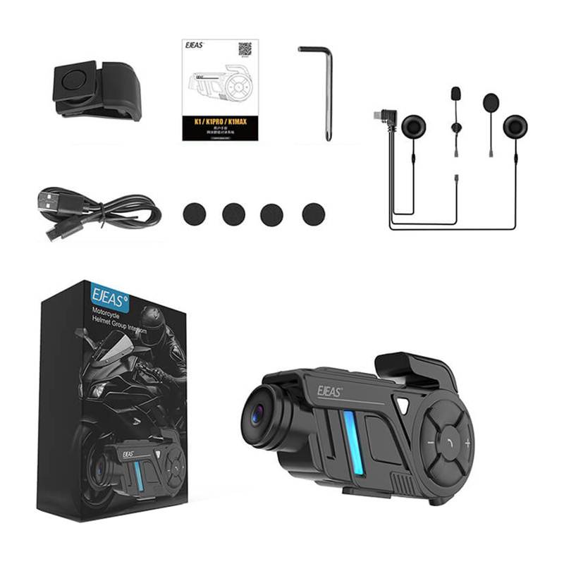 58450_2 EJEAS K1Pro motorcycle intercom with recorder - Slika 2