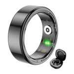 COLMI R02 Smart Ring, size 12, 21.3 mm (black) + charging case - Slika 4