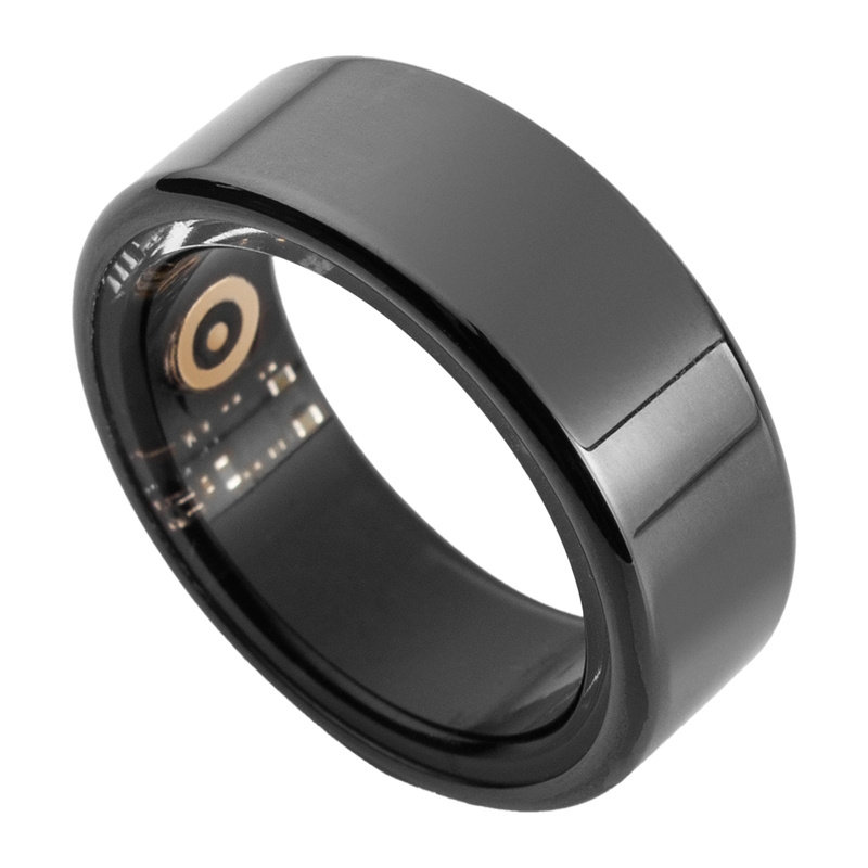 58531_2 COLMI R02 Smart Ring, size 10, 19.8 mm (black) + charging case - Slika 3