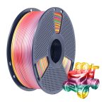 Sunlu PLA+ Silk Filament (Rainbow 01) - Slika 2