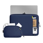 TOMTOC Defender-A13 Laptop Sleeve + 14" Case Set (Navy Blue) - Slika 6