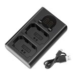 NEEWER DL-FZ100 Dual Battery Charger for NP-FZ100-S Batteries