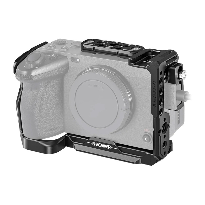 60213_2 Camera cage with HDMI cable clamp for Sony FX3/FX30 NEEWER CA011 - Slika 2