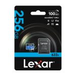 Lexar High-Performance 633x microSDXC 256GB memory card + SD adapter - Slika 5