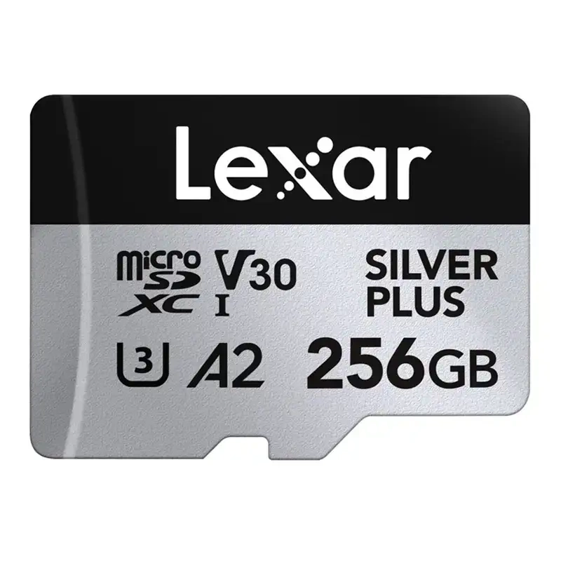 51180_8 Karta pamięci Lexar High-Performance Silver Plus microSDXC 256GB + adapter - Slika 8