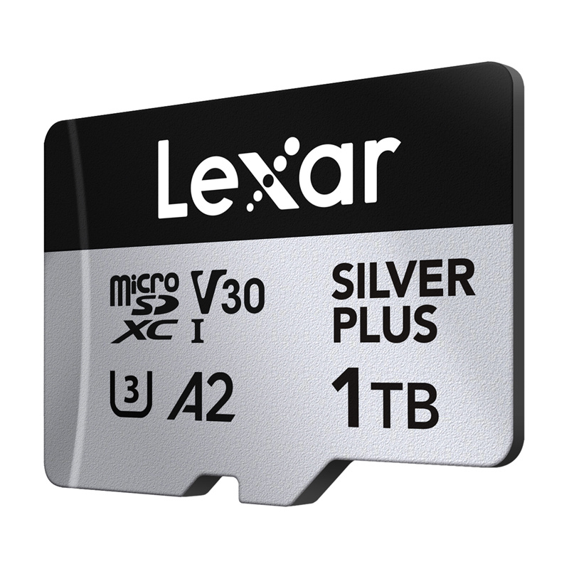 51182_1 Karta pamięci Lexar High-Performance Silver Plus microSDXC 1TB + adapter - Slika 3