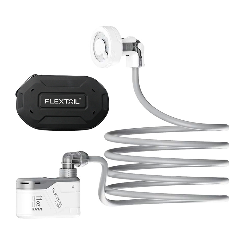 57177_1 Flextail Max Shower Portable Shower with Case (White) - Slika 1