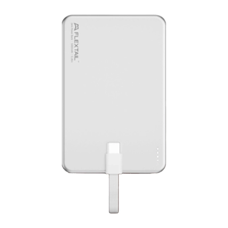 57222_1_5 Flextail Zero Power Metal Powerbank 5000mah (sliver) - Slika 1