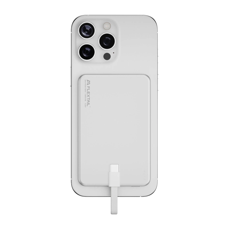 57222_2_5 Flextail Zero Power Metal Powerbank 5000mah (sliver) - Slika 2