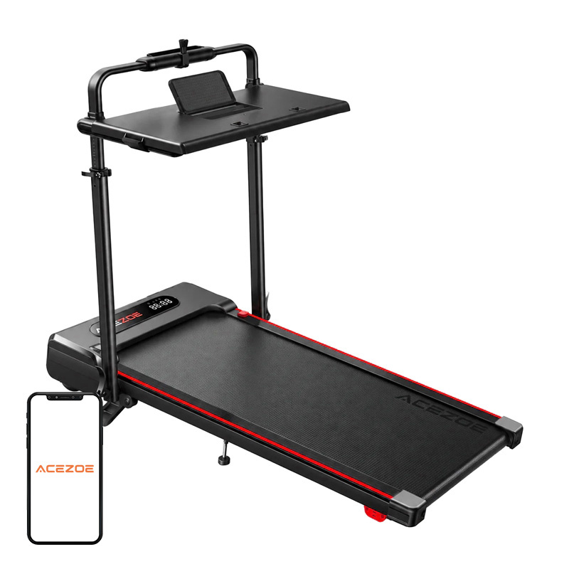 59623_1 ACEZOE UTRAI P20 Folding Electric Treadmill (Red) - Slika 1