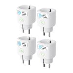 MEROSS MSS315CFH-EU Smart Plug with Energy Monitoring (Matter) (Set of 4)