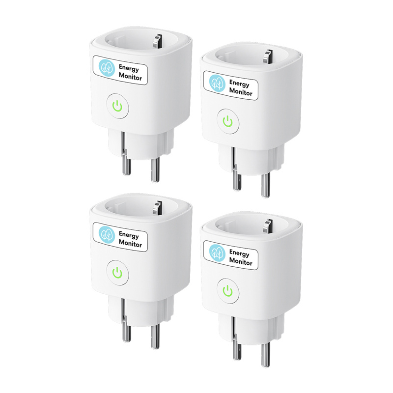60060_1 MEROSS MSS315CFH-EU Smart Plug with Energy Monitoring (Matter) (Set of 4) - Slika 1
