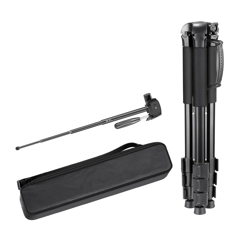 60246_2 Neewer SAB264 Aluminum Tripod with Monopod and Panoramic Head - Slika 2