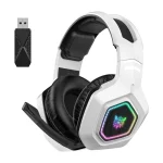 ONIKUMA B100 Headphones (White) - Slika 6