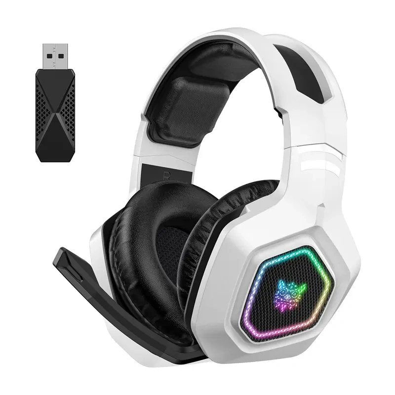 60724_6 ONIKUMA B100 Headphones (White) - Slika 6