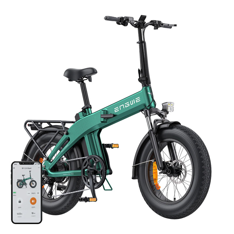 60882_1 ENGWE EP-2 3.0 BOOST 250W 20" Electric Bike (Green) - Slika 1