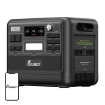 FOSSIBOT F2400 2400W Charging Station (Black)