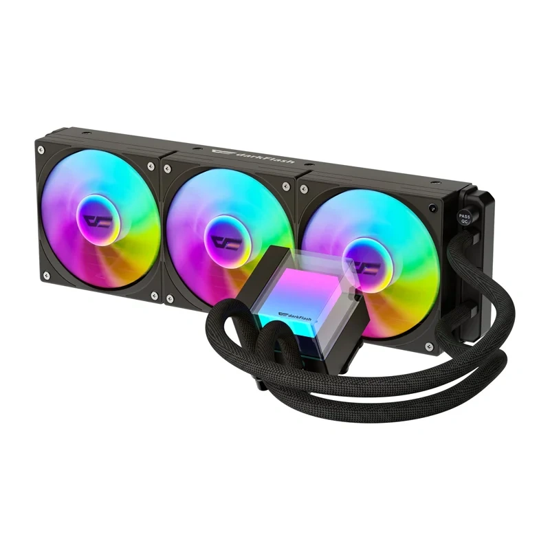 61154_2_1 DarkFlash CB360 Water-Cooled CPU Cooler (Black) - Slika 2