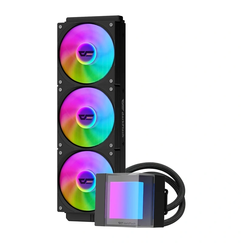 61154_3_1 DarkFlash CB360 Water-Cooled CPU Cooler (Black) - Slika 3