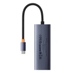 5-in-1 Hub Baseus UltraJoy Series USB-C to HDMI4K@30Hz+3xUSB 3.0+1xPD (grey) - Slika 2