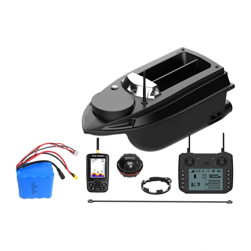61813_1_5 FLYTEC V030 Bait Boat with Finder + Battery - Slika 1