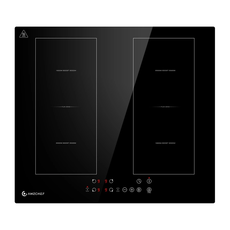 61984_1_1 AMZCHEF CE-FS-I72S-FFDD06 Induction Cooktop, 4 zones - Slika 1