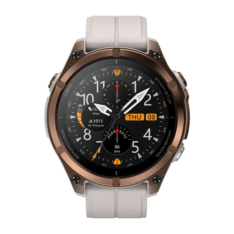 61991_3 Zeblaze Stratos 4 Pro Smartwatch (Brown) - Slika 3