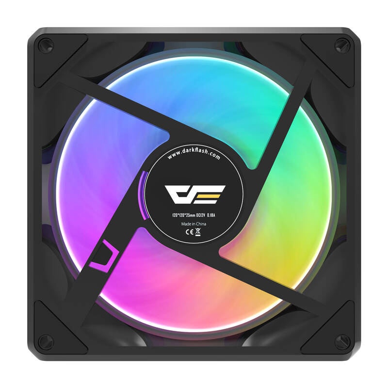 47265_2 Darkflash Gauss G24 computer fan (black) - Slika 2