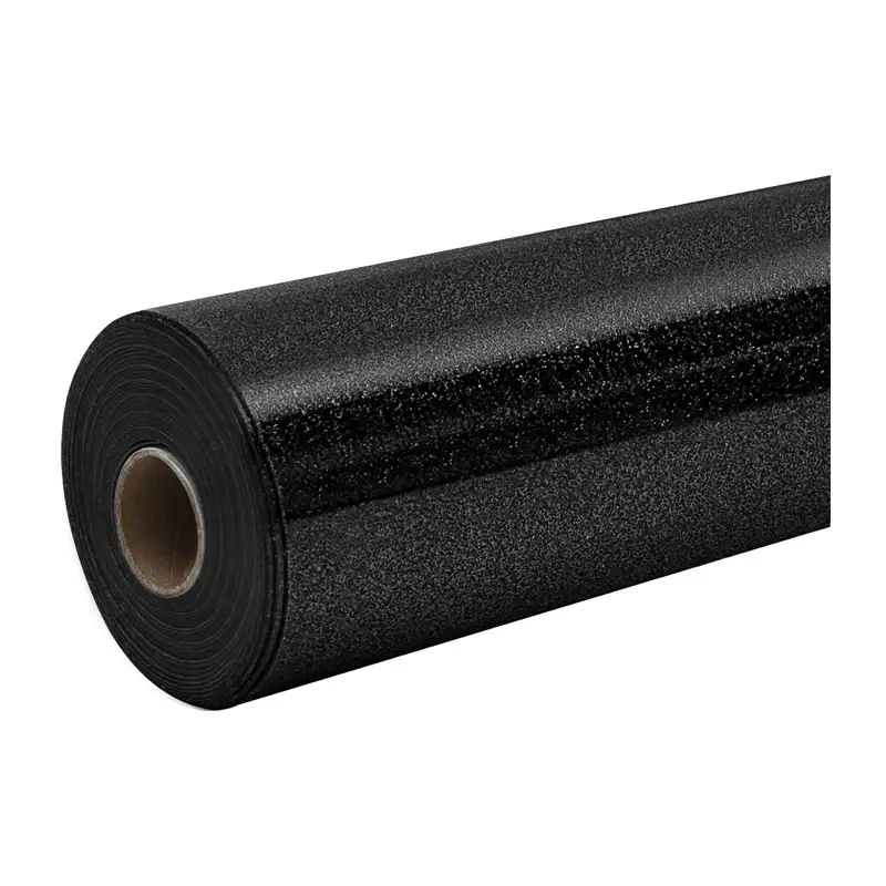 60965_1_1 HTVRONT Glitter Heat Transfer Film, 30.5 cm x 90 cm (black) - Slika 1
