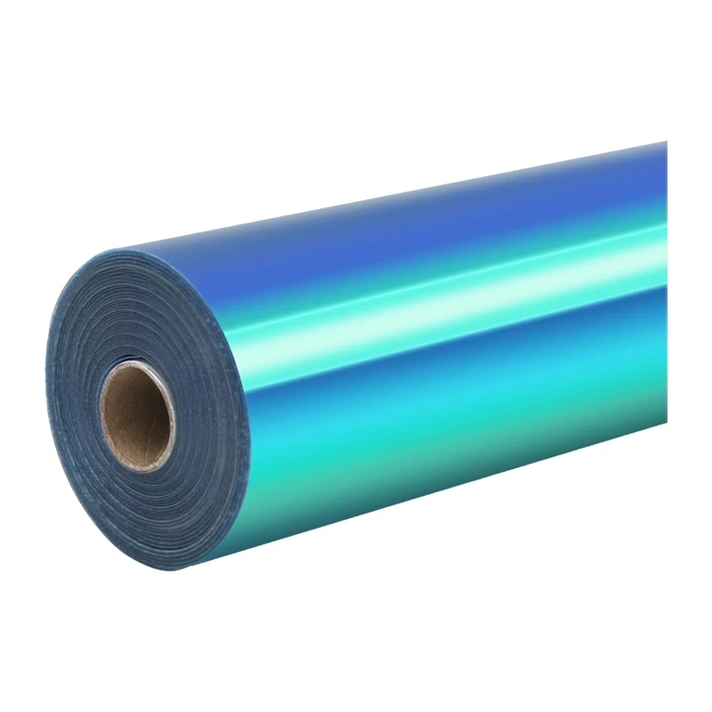60973_1_1 HTVRONT Holographic Self-Adhesive Film, 30.5 cm x 90 cm (turquoise) - Slika 1