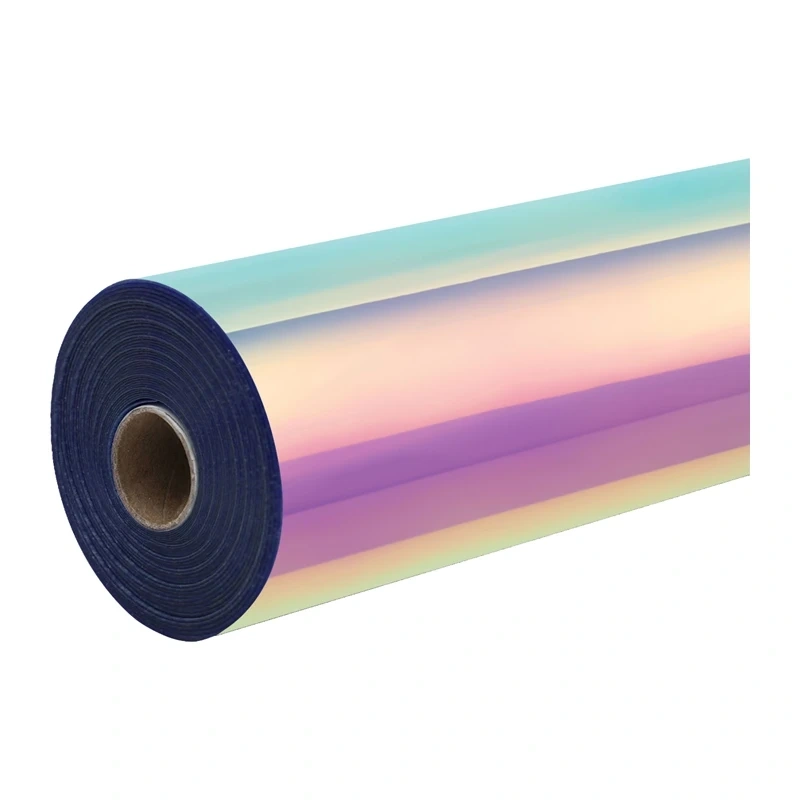 60974_1_1 HTVRONT Holographic Self-Adhesive Film, 30.5 cm x 90 cm (Pink) - Slika 1