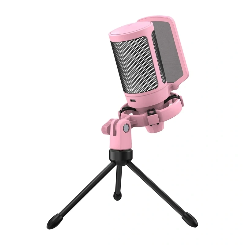 61123_4_1 Fifine A6V Gaming Microphone (Pink) - Slika 4
