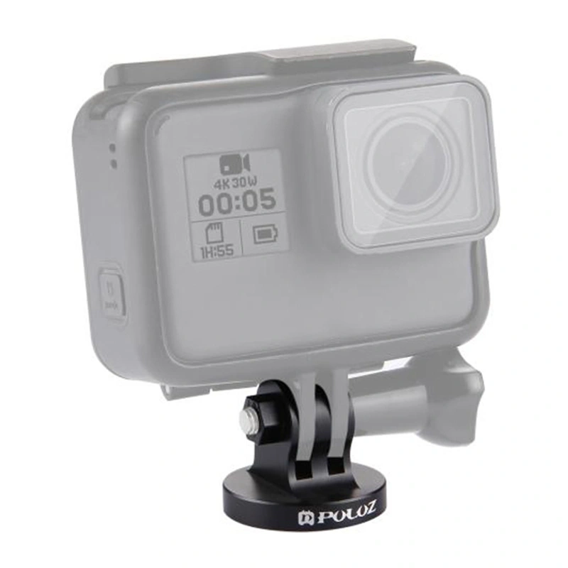 61499_1_1 Puluz Mount with 1/4" CNC Thread for Action Cameras (Black) - Slika 1