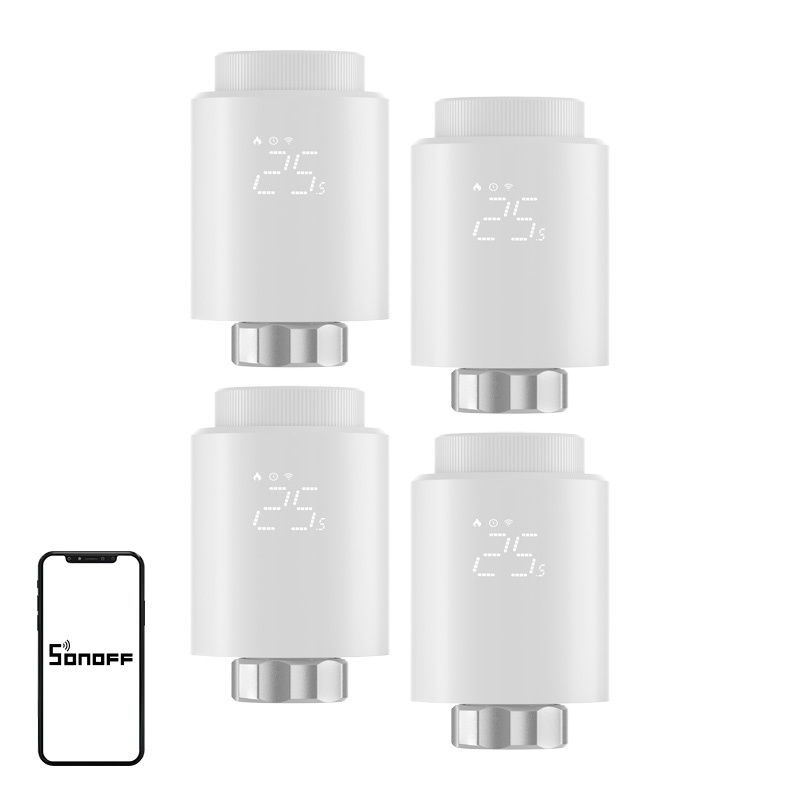 62225_2 SONOFF ZigBee TRVZB Thermostatic Head, 4-Pack - Slika 1