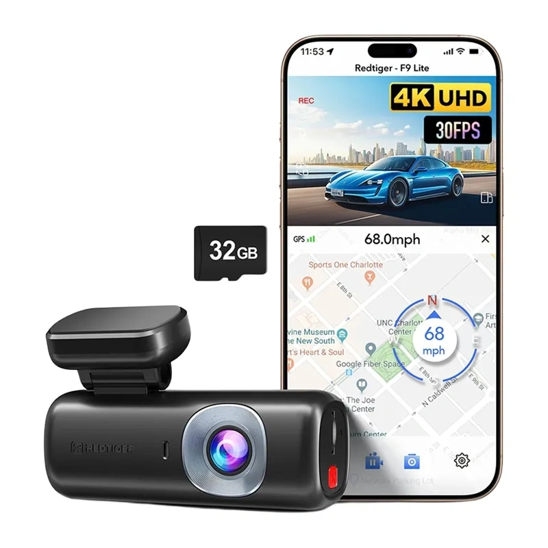 61346_3_1 REDTIGER F9 Lite 4K 32GB Dash Cam - Slika 3