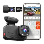 REDTIGER VC70 Wi-Fi 4K + 2.5K 128GB Dash Cam - Slika 3