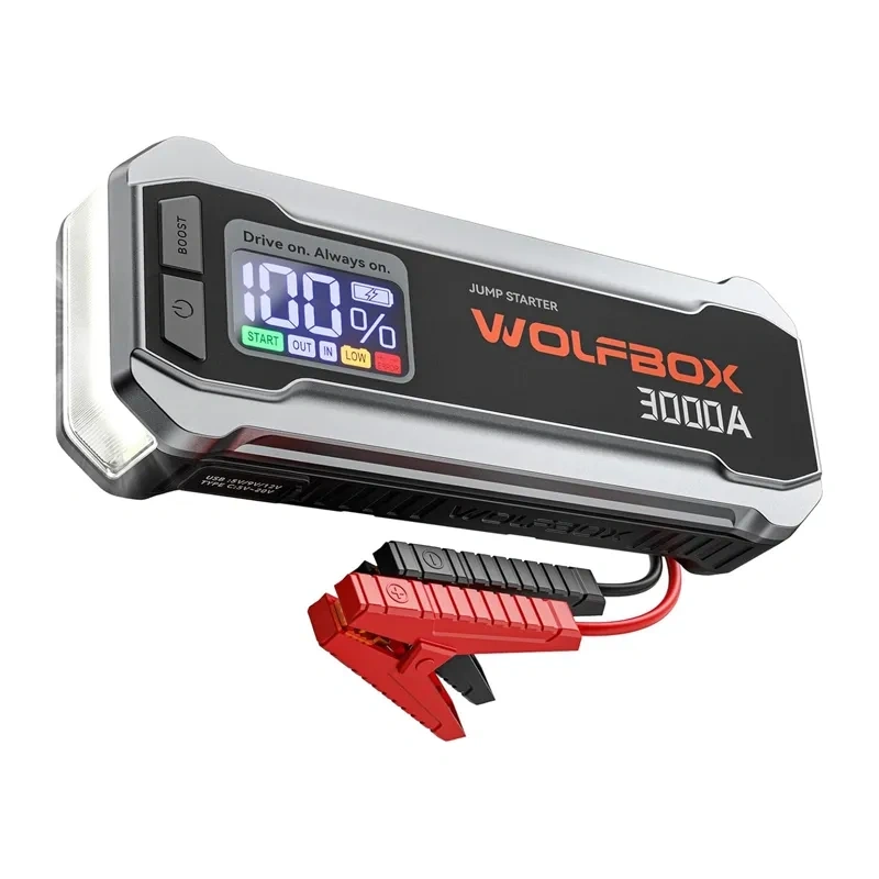 61373_1_1 WOLFBOX MegaVolt 16 16,000 mAh 3,000 A Jump Starter - Slika 1
