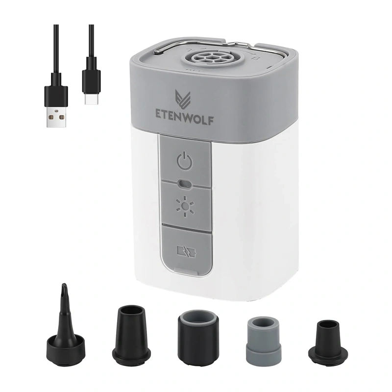 61472_2_1 Etenwolf AIR 5 Pro 10400mAh Electric Pump (White) - Slika 2