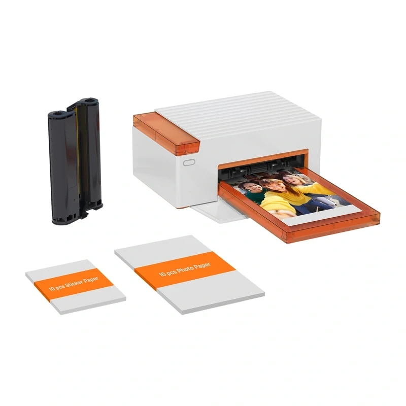 62679_1_1 Liene Amber M110 4x6" Photo Printer, 10 Sheets - Slika 1