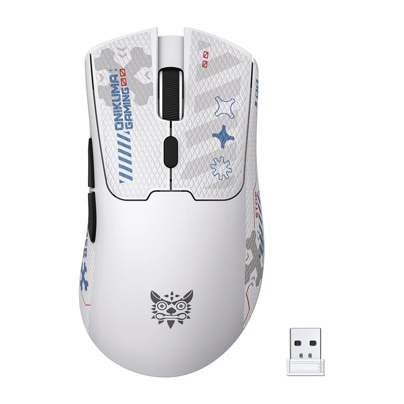 63904_4_1 ONIKUMA DM01 Wireless Mouse (White) - Slika 4