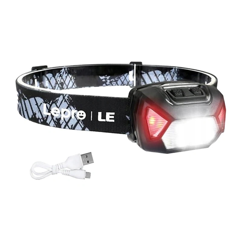 64071_1_1 LEPRO 320014 USB Headlamp - Slika 1