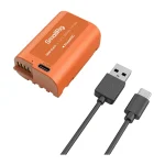 Camera battery SMALLRIG DMW-BLK22 (orange) - Slika 3