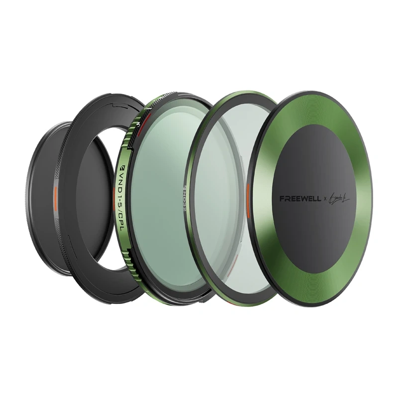 64866_1_1 Variable ND/CPL filter kit Freewell Brandon Li 67mm - Slika 1