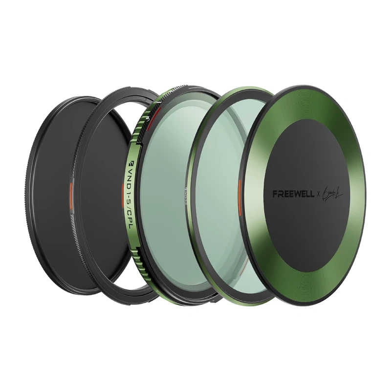 64880_1_1 Variable ND/CPL filter kit Freewell Brandon Li 95mm - Slika 1